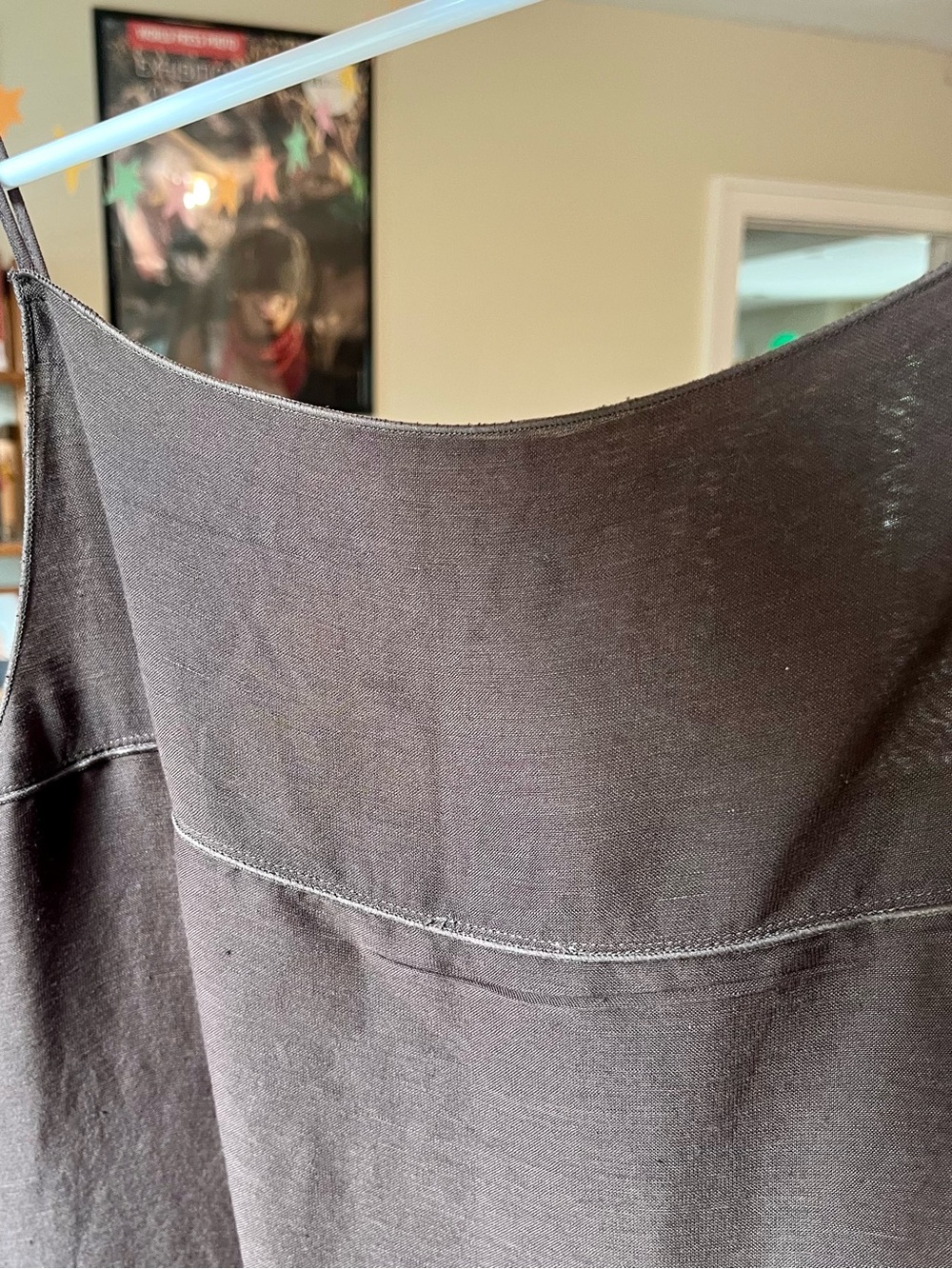 Massimo Dutti Brown Slip Midi Dress - Picture 8 of 14